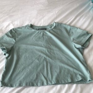 Never worn green crop!